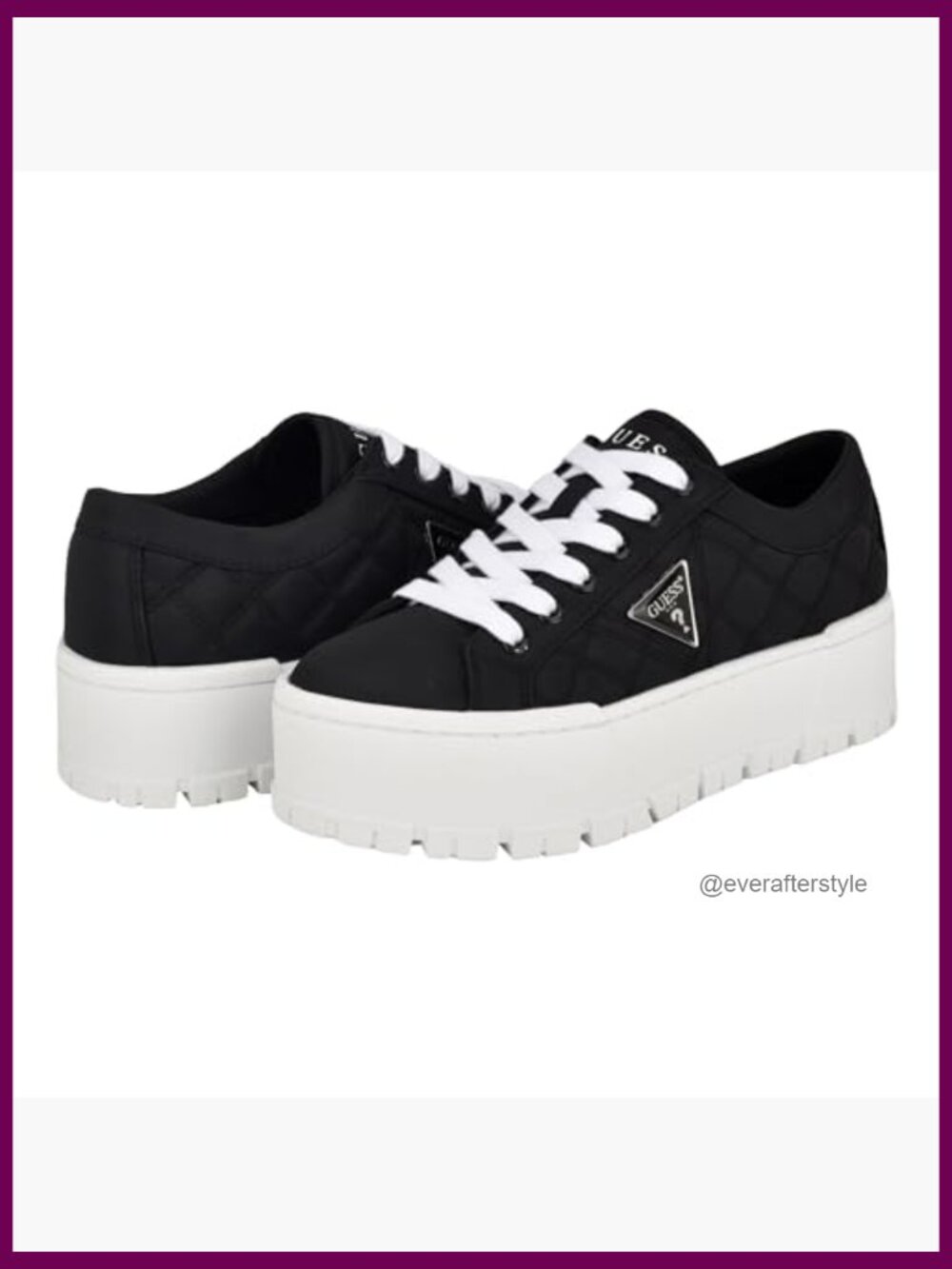 Chunky Platform Lace-Up Sneakers - Picture 7 of 7